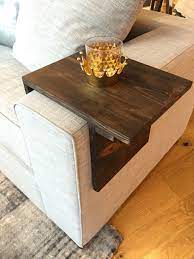 Adjustable Armrest Table Arm Rest Table Unique Wood Furniture Sofa Arm Table