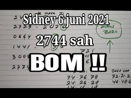 Kami menyediakan keluaran angka totobet untuk singapura, hongkong, sydney, dan lainnya hari ini. Prediksi Sidney Minggu 6juni 2021 Bocoran Togel Sidney Hari Ini Bom 2 Youtube
