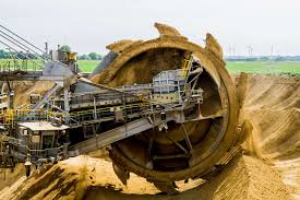 Brown Coal Bucket Wheel Excavators Engineering Excavation Garzweiler Grevenbroich Machinery Mining Open Pit Mining Paddle Wheel Technology Koleso