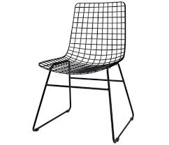 Hk Living Dining Chair Dining Wire Black Metal 47x54x86cm Lefliving Com