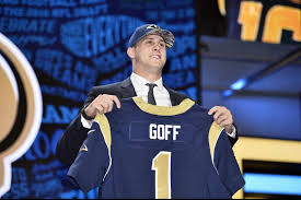 los angeles rams select california qb jared goff at no 1