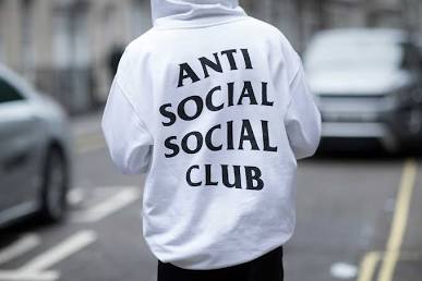 The signature wavy logo that defines Anti Social Social Club streetwear., AI generated