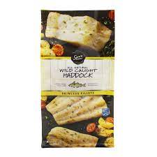 Parmesan baked haddock (1 serving=1 fillet) the nutritional info for this recipe should be quite accurate. Tamilhoro