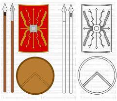 Ancient Spartan Shield Roman Spear Ancient Spartan Spear Roman Etsy Roman Shield Wallpaper Website Spartan Spear