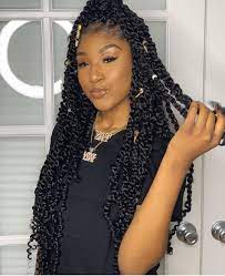 Pin On 4 In 2021 Twist Hairstyles Twist Braid Hairstyles Passion Twists Hairstyle