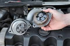 Pompe à eau défectueuse : risque de surchauffe du moteur