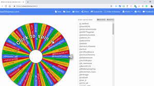 Create free instagram giveaways & sweepstakes for free. Wheel Of Names Youtube