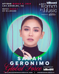 SarahGeronimo announced as the 1st...