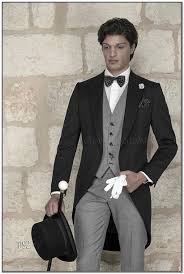 Wear a necktie, not a bow tie. Light Grey Suit Jacket Black Pants Design Innovation