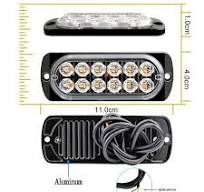 Amazon.com: 4-Pack Aluminum LED Strobe Light– 12 LEDs Per ...