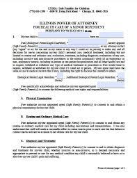 Every person should consider the. Illinois Minor Child Power Of Attorney Form Power Of Attorney Power Of Attorney