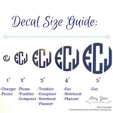 Monogram Decal 3