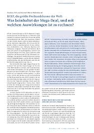 In südostasien existiert zwar schon seit 1967 die asean, jedoch unternehmen ihre mitglieder erst gegenwärtig erste schritte in richtung einer freihandelszone. Rcep Die Grosste Freihandelszone Der Welt Was Beinhaltet Der Mega Deal Und Mit Welchen Auswirkungen Ist Zu Rechnen Veroffentlichung Ifo Institut