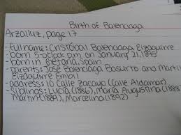Each space on the sheet is only big enough for one fact or quote. Eighth Grade Lesson Learning About Creating Notecards