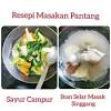 Menu makanan anak sunat dan makanan pantang untuk orang bersunat. 1