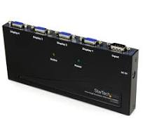 4 Port High Resolution VGA Video Splitter - 350 MHz - TAA
