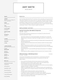 truck driver resume & writing guide