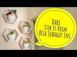 Gambar kerajinan rumah dari stik es cream rumamu di. 9 Diy Stik Es Krim Ideas Diy Bikins Popcicle