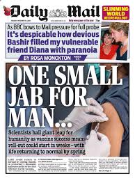 Mps are furious at the daily mail's 'crush the saboteurs' front page. Daily Mail Front Page 10th Of November 2020 Tomorrow S Papers Today