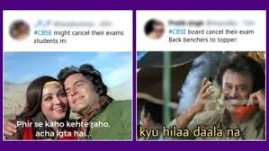 Where it pay$ to be funny! Cbse Funny Memes Start Trending On Twitter Students Make Hilarious Backbencher Jokes On Likely Decision On Cancellation Of 10th And 12th Board Exams Latestly