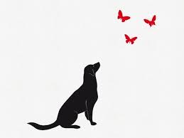 Maybe you would like to learn more about one of these? Dog Wall Decal And Butterfly Decal Dog Wall Sticker Gift For Etsy Dog Wall Art Butterfly Decal Animal Wall Decals