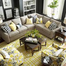 Add some bright accents a grey sofa in a white room provides the perfect canvas to add your own style. L Shaped Sectional Houzz