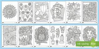 Search through 623,989 free printable colorings at getcolorings. Mindfulness Colouring Sheets Bumper Pack For Children