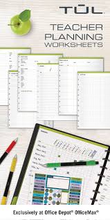 Tul Limited Editions Pens Pencils More Office Depot Officemax Teacher Planner Teacher Worksheets Teaching Portfolio