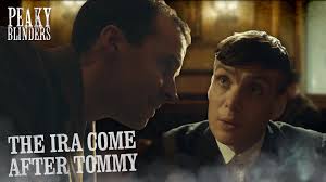 Grace tells Tommy she's pregnant. #PeakyBlinders