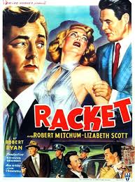 The Racket 1951 Lizabeth Scott Mitchum Movie Posters