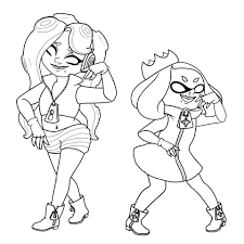 Splatoon 2 has a miiverse section that allows players to post online messages. Artstation Splatoon 2 Alena Celeste