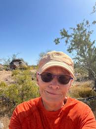 Out for a hike. So are the snakes I see...be careful!