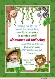 Birthday Invitation Card For My Son Jungle Party Invite Safari Theme Birthday Safari Birthday Birthday Themes For Boys