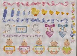 Amazonit 100 schemi natale a punto croce ediz illustrata. Schemi Punto Croce Per Bambini E Neonati Paperblog