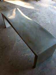 Tacoma Narrows Concrete Bench Concrete Furniture Concrete Interiors Concrete Bench