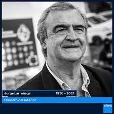 Larrañaga tenía 63 años y asumió el cargo en 2020, como parte del gabinete conservador. Z6kpdmpticgkcm