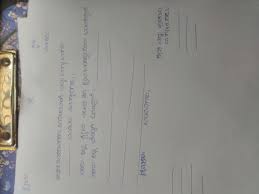 Letter writing format of formal letter and informal letter. Letter Wrtting To Father In Kannada Brainly In