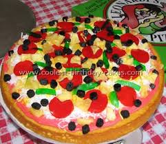 Here is the recipe and instructions. Awesome Homemade Pizza Cake Decorating Tips And Ideas