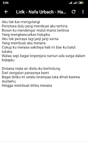 (originally by ngatmombilung) mencintai dalam sepi dan rasa sabar mana lagi. 21 Download Lagu Nafa Urbach Hatiku Bagai Disangkar Emas Info Dana Tunai