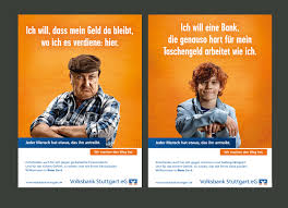 Kampagne Fur Volksbank Stuttgart Agentur Joussenkarliczek Kampagne Stuttgart Bucher
