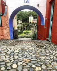 Walking along a picturesque path in corris near aberystwyth, the sunlight is warming and it's a fresh autumnal day. Picture Perfect Portmeirion Portmeirion Take The High Road Unique Buildings