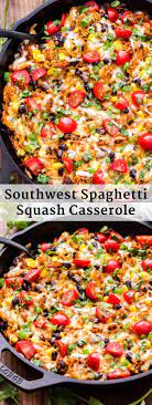 Southwest Spaghetti Squash Casserole Recipe Spagetti Squash Recipes Squash Casserole Recipes Squash Recipes