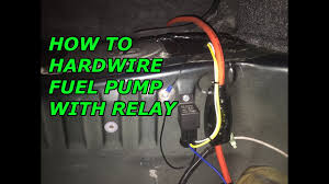 Capacity location type shutoff discharge pressure. 240sx S14 Build Ep 10 Fuel Pump Relay Youtube