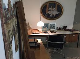 The range's super modern look, using bright aluminum and sumptuous leather look upholstery, already had the appearance which stated decadence, professionalism and executive prowess. The Chair In Charles Eames S Office Eames Office