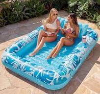 Amazon.com: SLOOSH Inflatable Tanning Pool Lounger Float, 85 ...