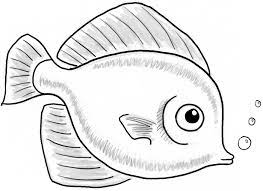 How To Draw A Cute Fish Cartoon With Simple Steps For Kids - How To Draw  Step By Step Drawing Tutorials