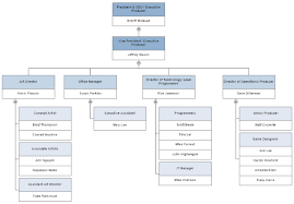 Four Types Of Organizational Charts Functional Top Down Flat Divisional And Matrix