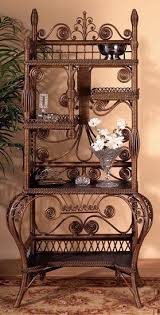 Wakefield Standard Bookcase Victorian Wicker Wicker Furniture Painted Furniture