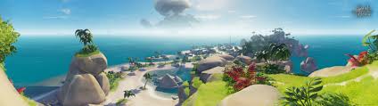 Mermaids Bay From The Cliffs Dual Monitor Wallpaper 3840x1080 Updated Album In Comments Seaofthieves Dual monitor backgrounds (aka dual screen wallpapers) are backgrounds that span two screens. dual monitor wallpaper 3840x1080