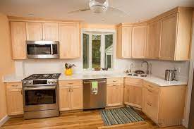 Light maple modern kitchen cabinets white ish granite counters. Kitchens From Boston Building Resources Boston Building Resources